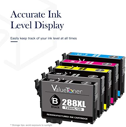 Valuetoner Remanufactured Ink Cartridge Replacement for Epson T288XL 2 Valuetoner