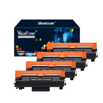 AAZTECH 1-Pack Black Toner Cartridge Compatible for Brother TN-760 TN760  TN730 HL-2395CDW MFC-L2750DW HL-2390DW HL-2350DW MFC-L2710DW HL-L2310D